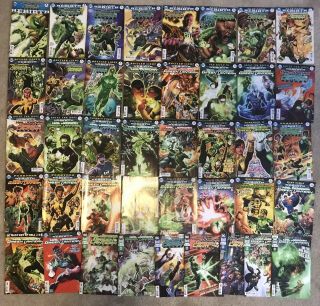Hal Jordan And The Green Lantern Corp 1 - 40,  Rebirth 1