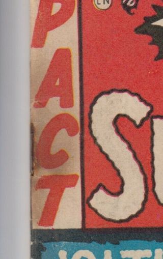 SHOCK SUSPENSTORIES 6 - VG CLASSIC KKK COVER PRE - CODE HORROR 1952 SCARCE 2