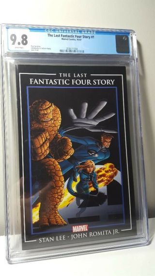 The Last Fantastic Four Story 1 Cgc 9.  8 White Stan Lee Story & Jrjr Cover & Art