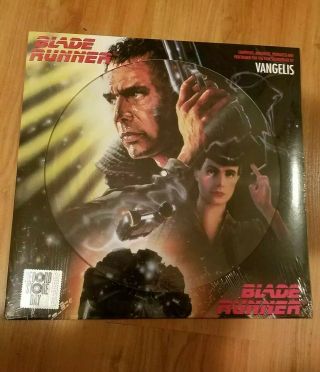 Blade Runner Rare Picture Disc Vinyl Lp Vangelis Ost Rsd 2017