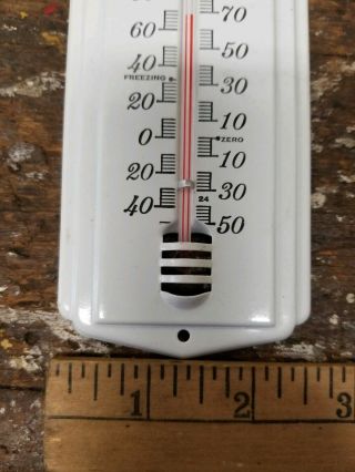 Vintage Reich & Loynachan Insurance & Real Estate Thermometer - Adel Iowa 4