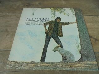 Neil Young With Crazy Horse - Everybody Knows This Is Nowhere 1970s Usa Lp