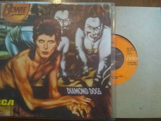 David Bowie Vinyl Diamond Dogs/holy Holy Spanish Import