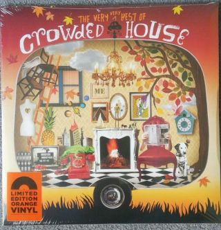 Crowded House - The Very Very Best Of Double Limited Edition Orange Vinyl Lp