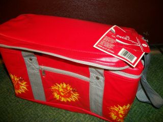 Vintage Coca Cola Sub Zero Family Bag Cooler 0514c Red W/ Tags 15 "
