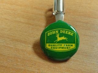Vintage John Deere Advertising Pencil Top Clip