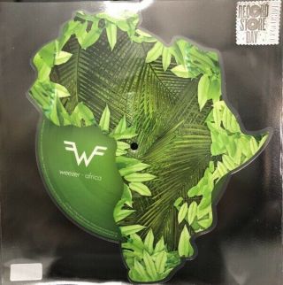 Weezer 2018 Rsd Africa Vinyl Picture Disc Single - Rare Toto Limited Edition