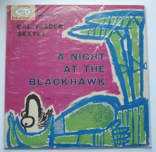 Cal Tjader A Night At The Blackhawk Fantasy 8026 Blue Vinyl Lp