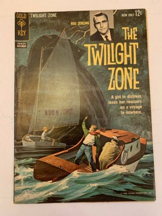 1962 1st Issue " The Twilight Zone " Rare Tv Dell Comic Book