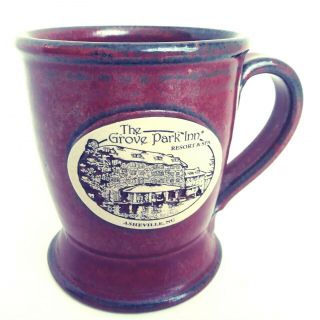 Grove Park Inn Asheville Nc Souvenir Pottery Mug By Sunset Hill Stoneware Usa