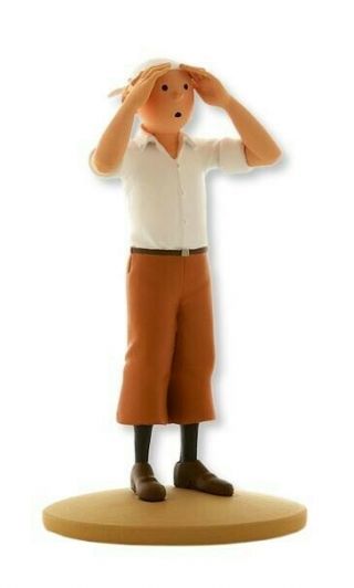 Collectible Figurine Tintin 77 - Tintin Scours The Desert - Moulinsart Hergé