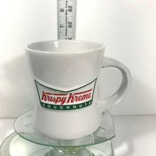 Krispy Kreme Coffee Mug Doughnuts Donuts Heavy Diner 10 Oz Raised Logo Cup C2