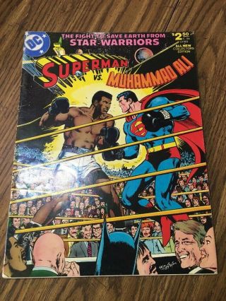 Dc Treasury Edition 1978 Superman Vs Muhammad Ali