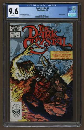 The Dark Crystal 1 1983 1st Comic Book Format Cgc 9.  6 White Pages Netflix Show