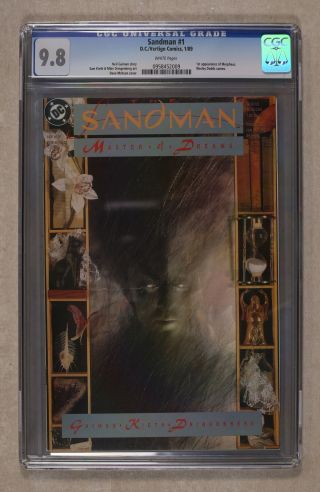 Sandman (2nd Series) 1 1989 Cgc 9.  8 0958452009