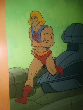 Animation cel He - man & The Masters of the Universe MOTU,  frame NOT incl 4