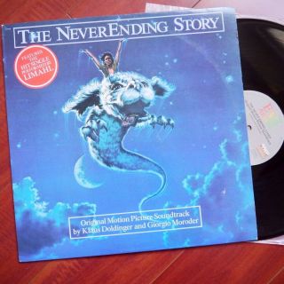 Giorgio Moroder " The Neverending Story " Lp Vinyl Soundtrack Ost Never Ending