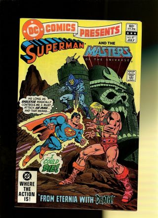 Dc Comics Presents 47 Fn/vf 7.  0 1 He - Man Skeletor Masters Of The Universe