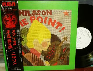 Harry Nilsson " The Point " 1971 Japan Promo Lp W/obi & Booklet Promo Beatles