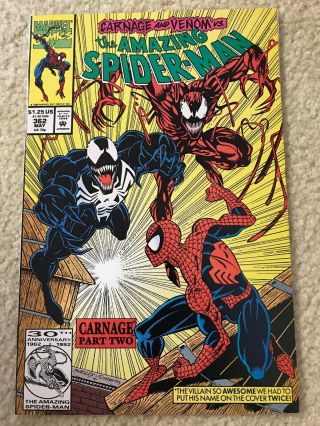 Marvel Spider - Man 362 2nd Appearance Carnage Venom App Nm/m Deadstock