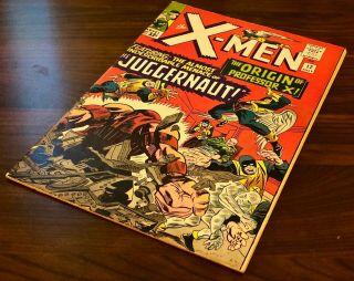 X - Men Vol.  1 12 (1965) Fn/vf (7.  0 - 7.  5) - 1st Appearance Of The Juggernaut