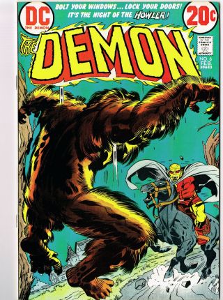 The Demon 6 Dc Comics 1973 Nm Or Better Jack Kirby Sorcery