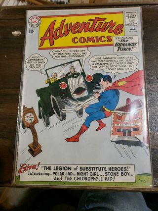 Adventure Comics 306 Mar1963/1st Legion Of Substitute Heroes (dc) Silver Age