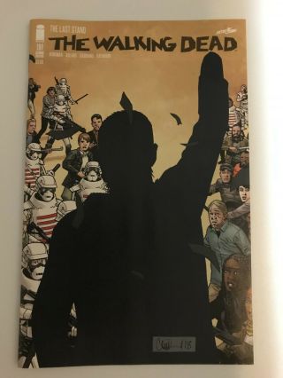 The Walking Dead 191 Death Of Rick 1st Print