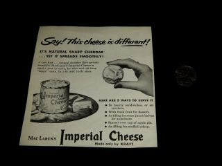 Vintage Advertisement,  Maclaren 