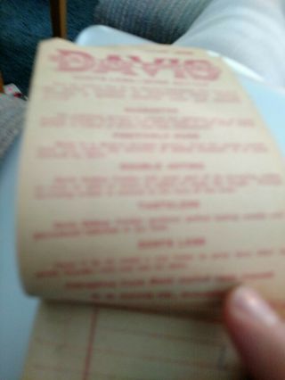 vintage Davis Baking Powder receipt book,  R.  B.  Davis Co.  NJ 1920 ' S 4