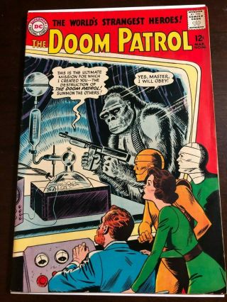 Doom Patrol 86 | 1st Doom Patrol In Own Title | Very Fine 8.  0 Or Higher
