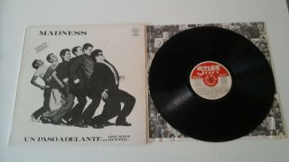 Madness Un Paso Adelante 1980 Lp Rare Spain Release Sung In Spanish Ska 2 Tone