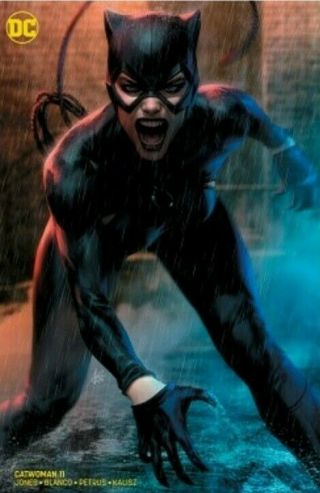 Catwoman 11 Artgerm Limited Edition Foil Variant Batman Joker Harley Dc Comics