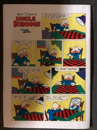 Four Color 456 2nd Uncle Scrooge 1953 Dell VG Donald Duck Disney Carl Barks 2