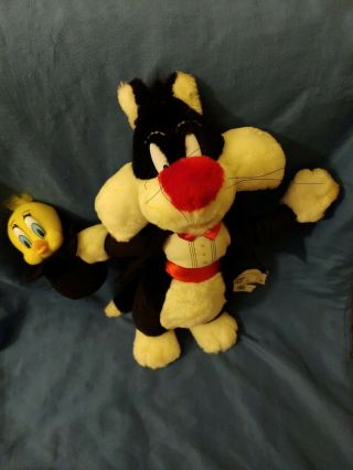 Looney Tunes Magician Sylvester And Tweety Bird Plush 15 " Ace Stuffed Plush Toy