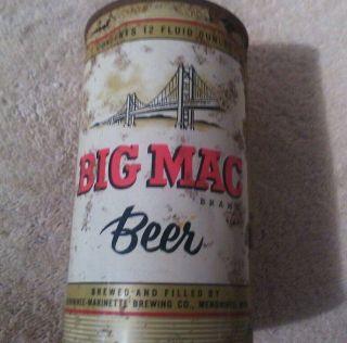 Big Mac Flat Top Beer Can