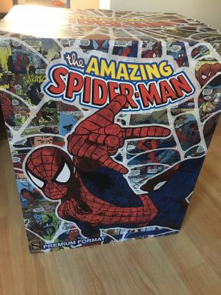 SIDESHOW COLLECTIBLES SPIDERMAN PREMIUM FORMAT EXCLUSIVE VERSION - OUT 7