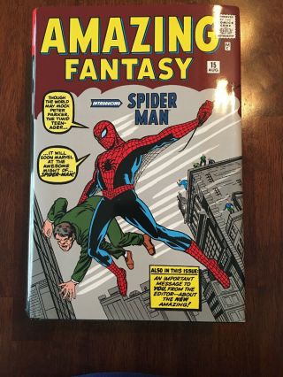 Marvel Omnibus Fantasy The Spider - Man 1 Hardcover Stan Lee