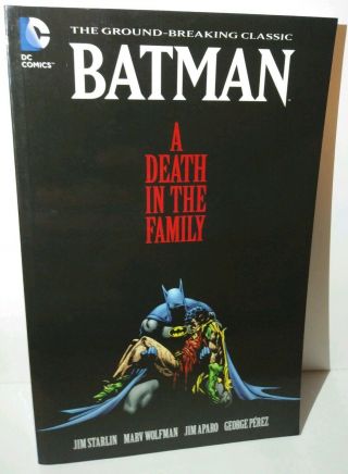 Batman: A Death In The Family - Tpb Graphic Novel Dc Comics