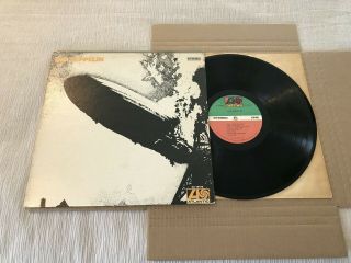Led Zeppelin - Self Tilted Lp - 1969 Atlantic 1st Press Record Club No Bar Code