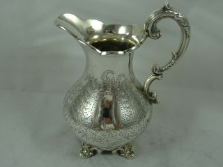Stunning Victorian Silver Milk Jug,  1874,  272gm
