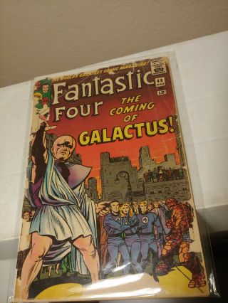 Fantastic Four 48 First Silver Surfer Appearance 1st 1966 Jack Kirby Stan Lee 4