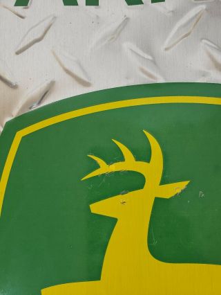 John Deere Parking Sign Metal 12x18 Inches 01M - 6131 Man Cave Collector Decor 3