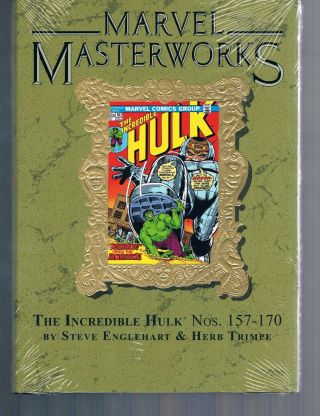 Marvel Masterworks Vol 218 The Incredible Hulk By Englehart & Trimpe Hc 2015