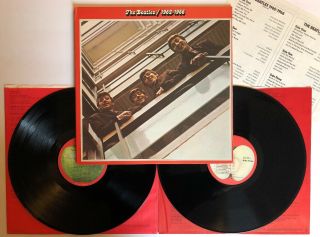 The Beatles - 1962 - 1966 - 1973 Us 1st Press Apple (nm) Ultrasonic