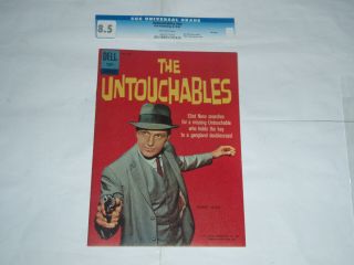The Untouchables Nn Dell Publishing,  8 - 10/62 8.  5 Grade Cgc