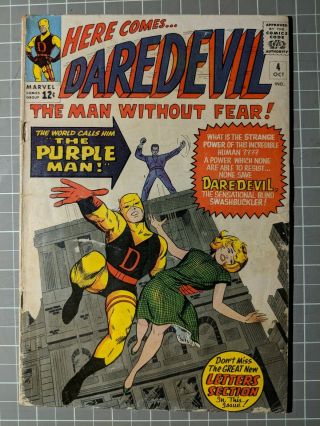 Daredevil 4 October 1964 Silver Age Comics