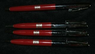 International Harvester Vintage 3 Mechanical Pencils Pen Red Sheaffer Mcneel Ad