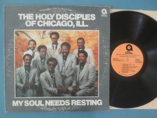 The Holy Disciples Of Chicago,  Ill.  My Soul Lp Private Deep Black Gospel Funk