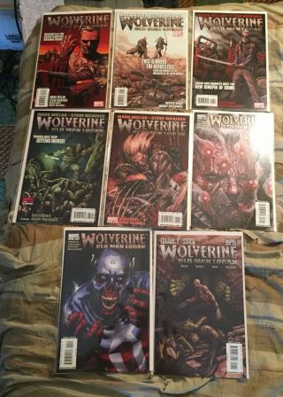 Wolverine 66 - 72 And Giant Size Full Old Man Logan Set 1st Print